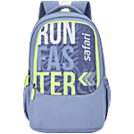 Safari Sigma Casual School Backpack - Blue 36 L