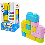 Zephyr Infant Building Blocks 1 - Soft & Safe To Mouth 1 Pack (12 pcs)