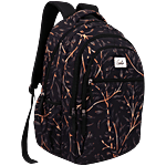 Genie Glitter Laptop Backpack For Women - Black 36 L