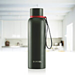 Borosil Hydra Trek Stainless Steel Water Bottle - Green 850 ml
