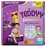 Teddyy Premium Baby Diaper Pants - Small 42 pcs
