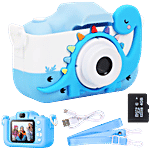 Wembley Dino Digital Camera 4GB SD Card - Sky Blue 1 Unit