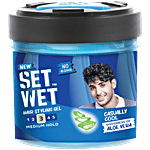 Set Wet Styling Hair Gel for Men - Casually Cool 250 ml Jar