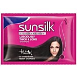 Sunsilk Lusciously Thick & Long Shampoo - 7% Extra, Case Pack 7 ml Pack of 512