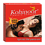 Kohinoor Condoms Condoms Xtra Time Ignite The Passion  Packet 3 pc Pouch