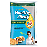 Emami Healthy & Tasty Soyabean Oil 1 L (Pack of 12)
