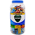Vicks Cough Drops - Menthol, Ginger, Honey 280 pcs Jar