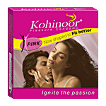 Kohinoor Condoms Pleasure 3 pcs Pouch