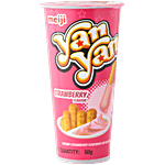 Yan Yan  Dip Biscuit - Creamy Strawberry Flavoured 50 g Pouch
