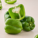 fresho! Capsicum - Green, Organically Grown (Loose) 1 kg