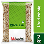 bb Popular Urad Whole 2 kg Pouch