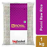 bb Royal Ponni Raw Rice/Akki 1 kg Pouch