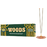 Cycle Woods Natural Agarbatti - Woody, Sandal, Amber Fragrance 40 pcs