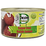 Dezire Sugar Less - Gulab Jamun 250 g Tin