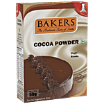 BAKERS Cocoa Powder 50 g Carton