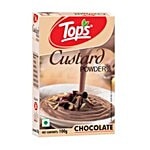 Tops Custard Powder - Chocolate 100 g Carton