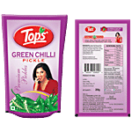 Tops Pickle - Green Chilli 200 g Pouch