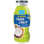 Mother Dairy Tadka Chaach - With Green Chillies, Ginger & Jeera, Source of Calcium 200 ml Bottle