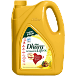 Dhara  Life Refined Ricebran Oil 4.2 kg 