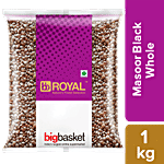bb Royal Masoor Black Whole/Sabut 1 kg Pouch