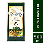 OLIVANA Wellness Olive Oil - Vitamin E & Pro Vitamin A 500 ml