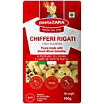Pastazara Authentic Italian Pasta - Chifferi Rigati 500 g Pouch