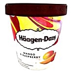 Haagen-Dazs Ice Cream - Mango Raspberry 473 ml Tub