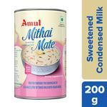 Amul Sweetened Condensed Milk Mithai Mate 200 g Tin