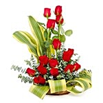 FERNS N PETALS Flower Bouquet - Expression Of Romance 400 g