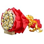 Ferns N Petals Pvt Ltd Flower Bouquet - Rocher Choco Bouquet 400 g