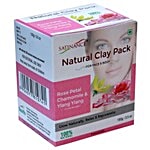 Satinance Natural Clay Pack - Rose Petal, Chamomile & Ylang Ylang 100 g