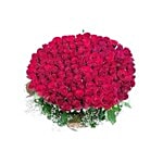 Blooms & Bouquets Flower Basket - 100 Roses 1 pc