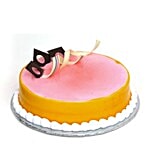 Chef Baker's Fresh Cakes - Lychee Mango, Eggless 500 g