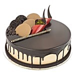 Chef Baker's Fresh Cakes - Chocolate Cream Gateaux, Eggless 1 kg