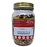 The Nibble Box Cranberry Queue Breakfast Granola 500 g Jar