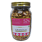 The Nibble Box Pink City Breakfast Granola 500 g Jar