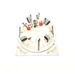 Cake Square Fresh Cakes - Honey Anjur Almond, Eggless 700 g