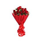 Blooms & Bouquets Flower Bouquet - Delightful Red Roses 12 1 pc