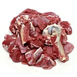 Chandra Fresh Proteins Mutton - Mixed, Regular With Bone 500 g Gravy Cut Fresh Mutton