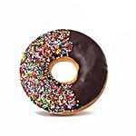 DONUT HOUSE Donut -  Dark Chocolate Rainbow 3 pcs