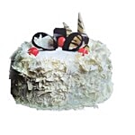The Chocolate Heaven Fresh Cakes - White Forest, Eggless 500 g