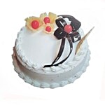 The Chocolate Heaven Fresh Cakes - Pineapple, Eggless 1 kg