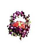 Fernsnpetals Indiranagar Flower Bouquet - Cardle Of Best Wishes 1 pc