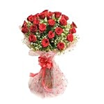 Fernsnpetals Indiranagar Flower Bouquet - Red Roses 1 pc