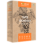 Nourish Organics Oats Granola - Rich In Protein & Fibre, Wheat Free, No Preservatives 300 g 