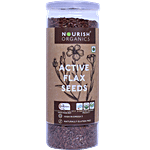 Nourish Organics Active Flax Seeds - High In Omega-3, Gluten Free 180 g 