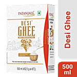 Patanjali Buffalo Milk Desi Ghee 500 ml Carton