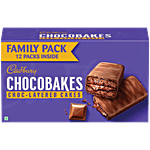Cadbury Chocobakes Choc-Layered Cakes 228 g (12 x 19 g)