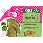 Khetika Sprouted Moong Chilla Batter 1 kg Pouch
