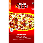 Meat Proz Smokey Pork Slices & Dices - Fully Cooked 200 g Pouch